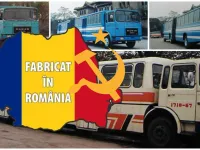 Dongfeng-Roman Buses from Brașov Before 1989