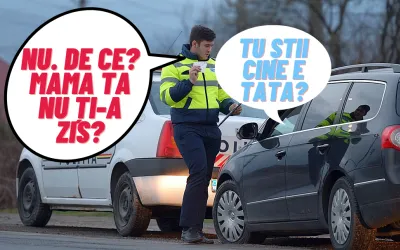 Replici și atitudini de evitat când te oprește poliția rutieră