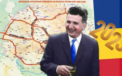 El plan abandonado de Ceaușescu para 3200 km de autopistas en Rumanía