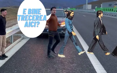Inconstienta totala: magicianul Robert Tudor a oprit pe banda de urgenta a autostrazii pentru a se filma batjocorind CNAIR