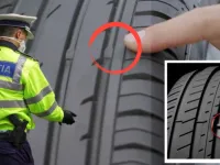 Kann die Polizei Sie bestrafen, wenn sie die Verschleißanzeigen der Reifen überprüft?