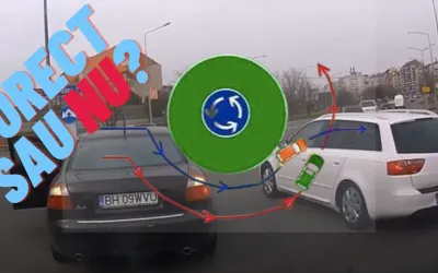 Obligațiile din sensul giratoriu după incidentul din Oradea