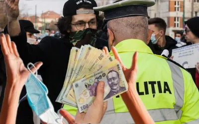 Amenzile din pandemie nu sunt legale, iar politistii se tem de consecinte