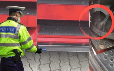 VIDEO: Un sofer roman de tir a gasit o solutie atat de igenioasa pentru a scapa de plata rovinietei incat si Politia a fost uimita.