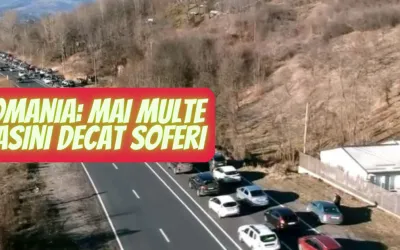De ce este atat de aglomerat traficul in Romania? Numarul de autoturisme s-a dublat din 2010 pana acum