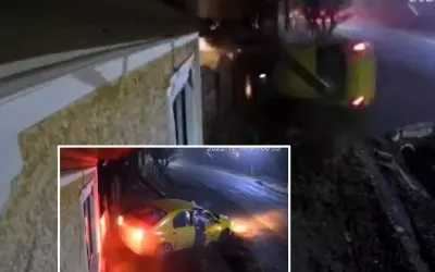 Video accident devenit viral: Na, Ma, Cipriane, ai distrus masina!