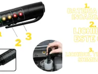 Tester electronic lichid de frână DOT 3/4/5.1 - verificare conținut apă