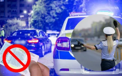 A fost prins de noua ori fara carnet de conducere!
