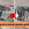 Conducator auto sanctionat pentru condus agresiv pe autostrada, amendat cu aproape 10.000 ron, DUPA CE A INTRAT NEINVITAT IN MASINA POLITIEI PENTRU A ISI RECUPERA DOCUMENTELE!
