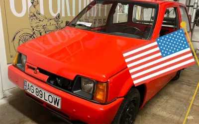 Unul dintre ultimele exemplare ale Dacia 500 Lastun se afla intr-un muzeu din SUA
