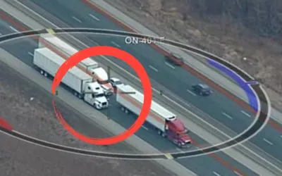 Un sofer de tir roman a fost amendat in Germania deoarece conducea la doar 15 metri fata de camionul din fata