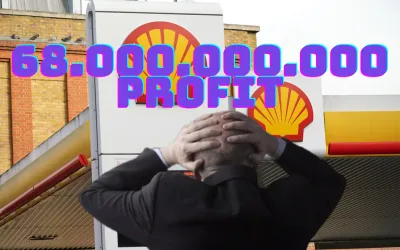 Compania petroliera Shell a anuntat un profit de peste 68 de miliarde de lire sterline pe anul trecut