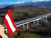 Austriecii ne fac autostrazi. 13 km finalizati cu mult inaintea termenului