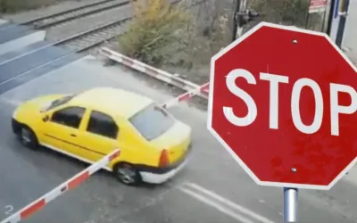 Esti obligat sa opresti masina pe loc la trecerea de cale ferata?