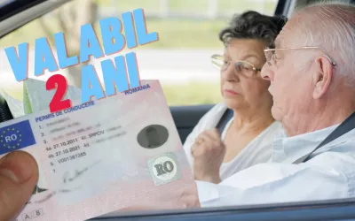UE doreste sa reduca perioada de valabilitate a permisului auto pentru persoanele in varsta