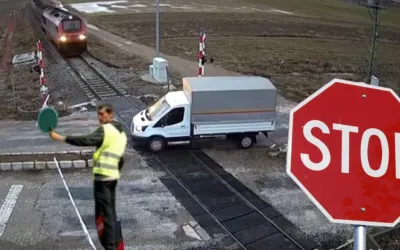 Cod Rutier: ce se intampla daca nu opresti la semnalului agentului de cale ferata?