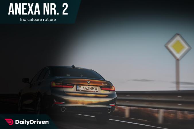 Codul rutier 2020 - Anexa 2 indicatoare rutiere