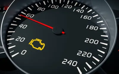 10 fel som kommer att aktivera varningslampan 'Check Engine'.