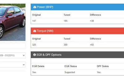 Stage 1 Alfa Romeo 159 1.9 JTDm - performanțe, costuri și unde se face