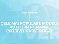 Top 5 modele auto căutate în România în 2020 - studiu carVertical