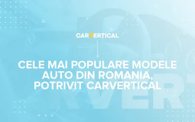 Topp 5 mest etterspurte bilmodeller i Romania i 2020 – carVertical-studien