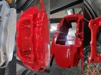 Reconditionare jante aliaj prin sablare și vopsire electrostatică - proces complet și prețuri