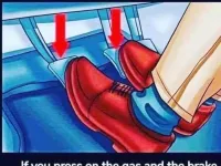 Co się stanie, jeśli jednocześnie naciśniesz pedał gazu i hamulec?