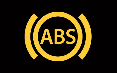ABS warning light on: meaning and safe steps