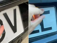 De ce unii soferi isi pun folii transparente pe numarul de inmatriculare?