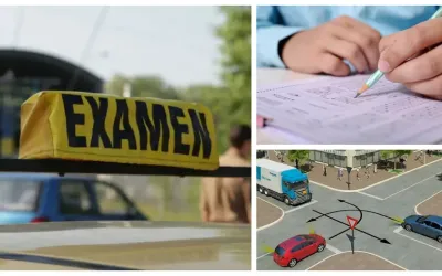 Întrebarea cea mai dificilă din chestionarele auto ale noului Cod Rutier 2023. Pare imposibil de rezolvat! Care sunt cele mai întâlnite întrebări-capcană?