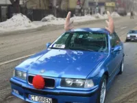 Iarna 2023: Devine Obligatoriu sa montezi coarnele de ren pe masina?