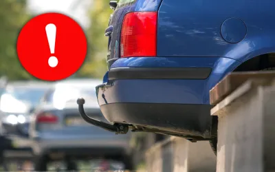Este LEGAL in Romania sa ai montat carlig de remorcare?