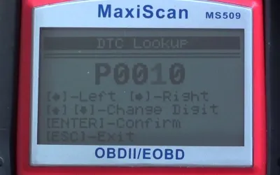 Codul de eroare P0010: cauze, simptome și soluții de diagnóstico