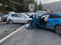VIDEO: Accidentul de ieri de pe DN1. Ce a vrut sa faca soferul?
