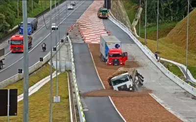 VIDEO: Invenție în Transporturi care Oprește Camioanele și Vehiculele fără Frâne