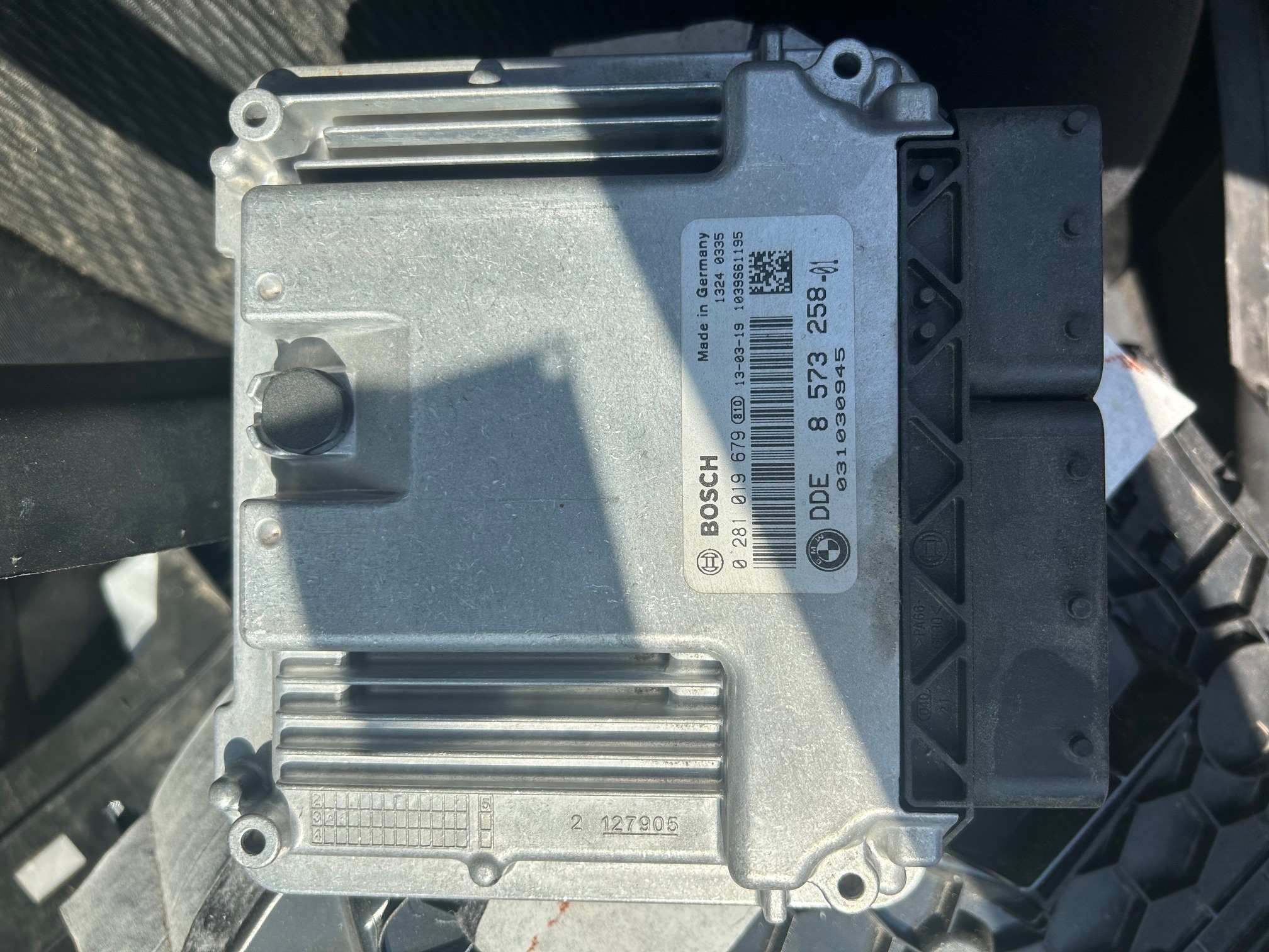 Calculator motor BMW Seria 1 F20 F21, 2.0 d, N47, 8573258, 0281019679