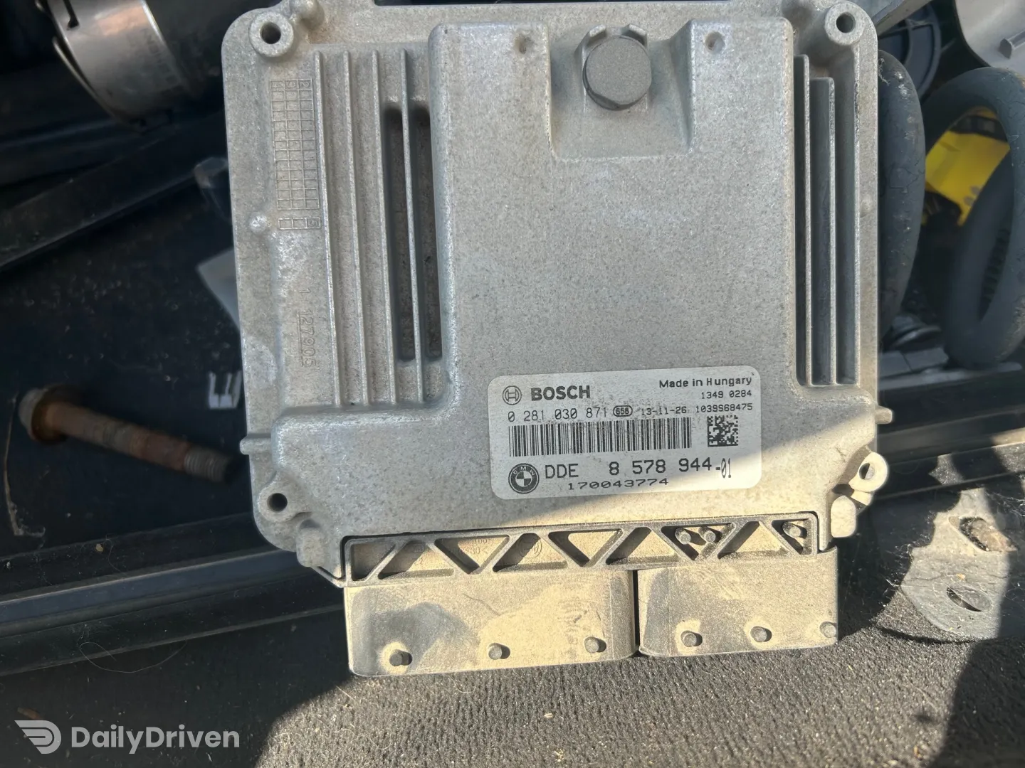 Calculator motor BMW Seria 3 F30 F31, 2.0, N47, 8578944, 0281030871