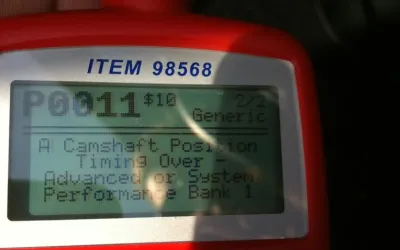 Codul de eroare OBD2 P0011 - Performanța sistemului VVT pentru cilindrul 1